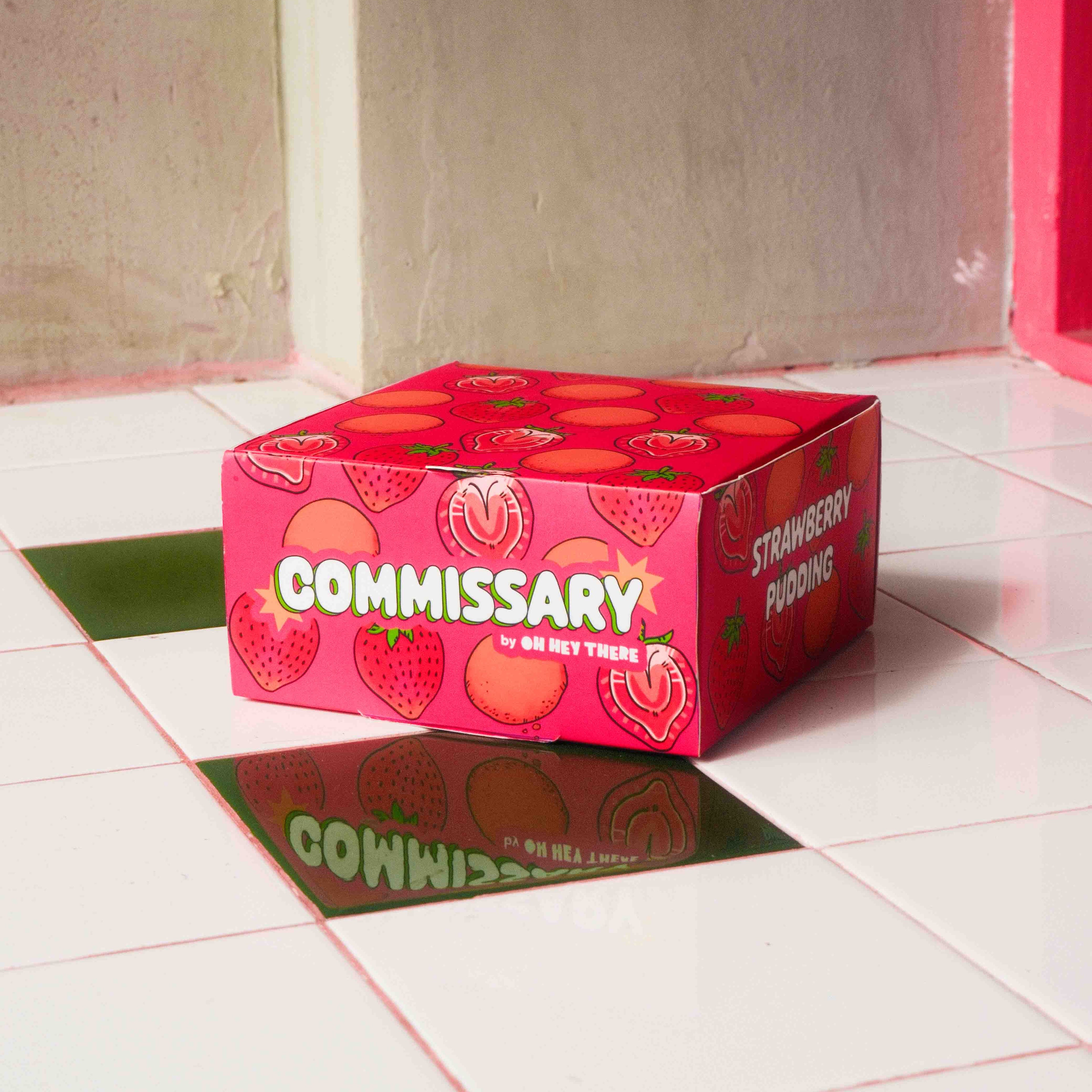 Mini Strawberry Pudding Box