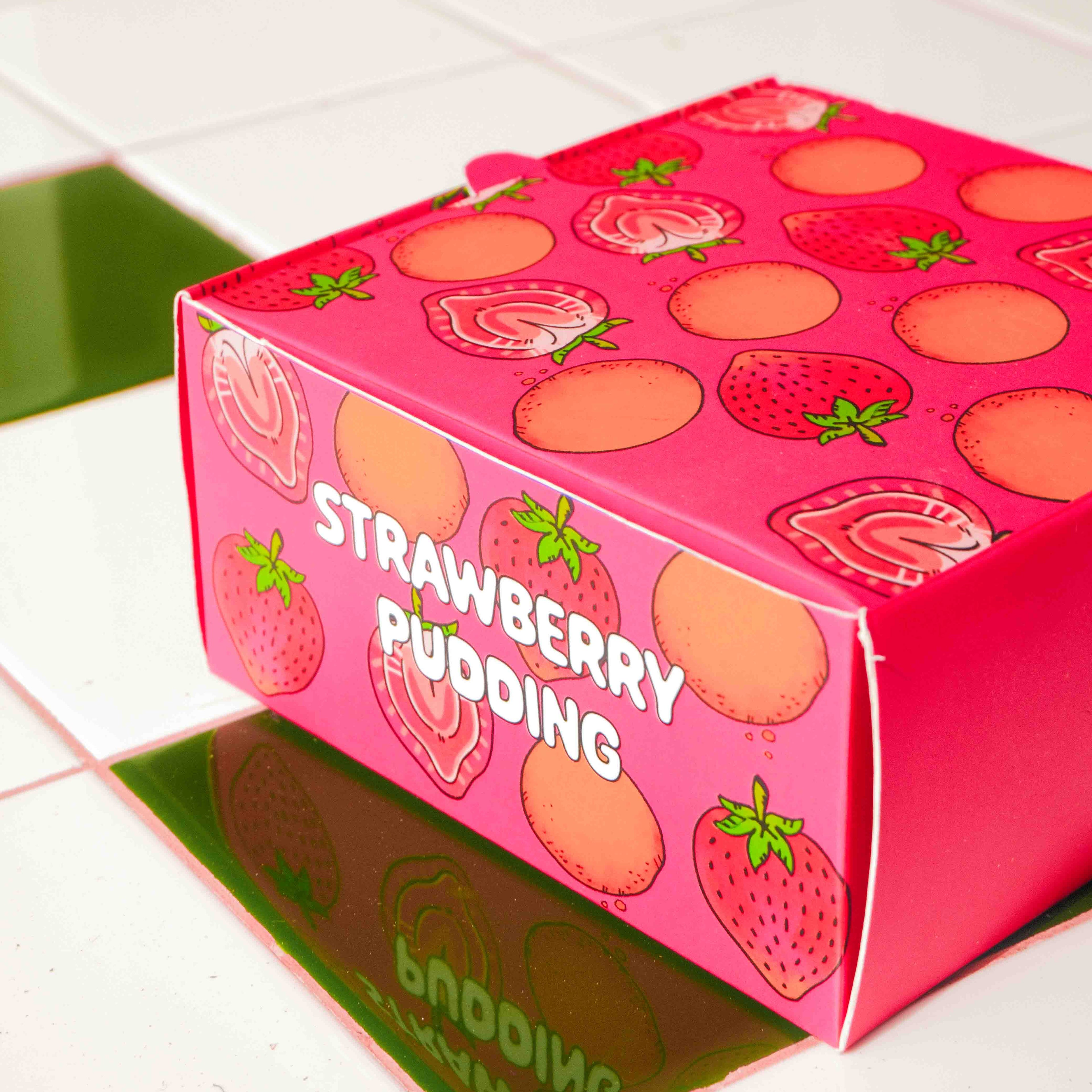 Mini Strawberry Pudding Box