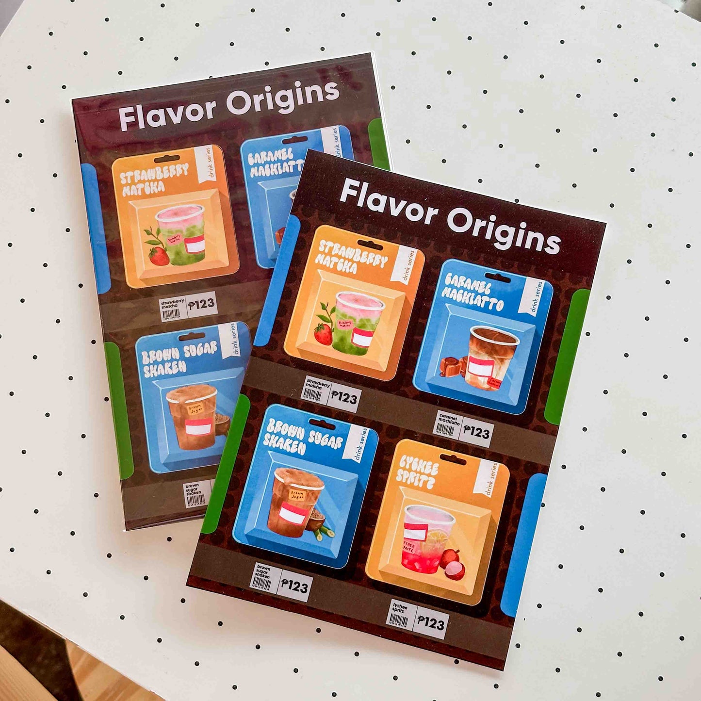 Flavor Origins - Sticker Sheet