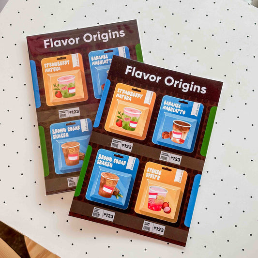 Flavor Origins - Sticker Sheet
