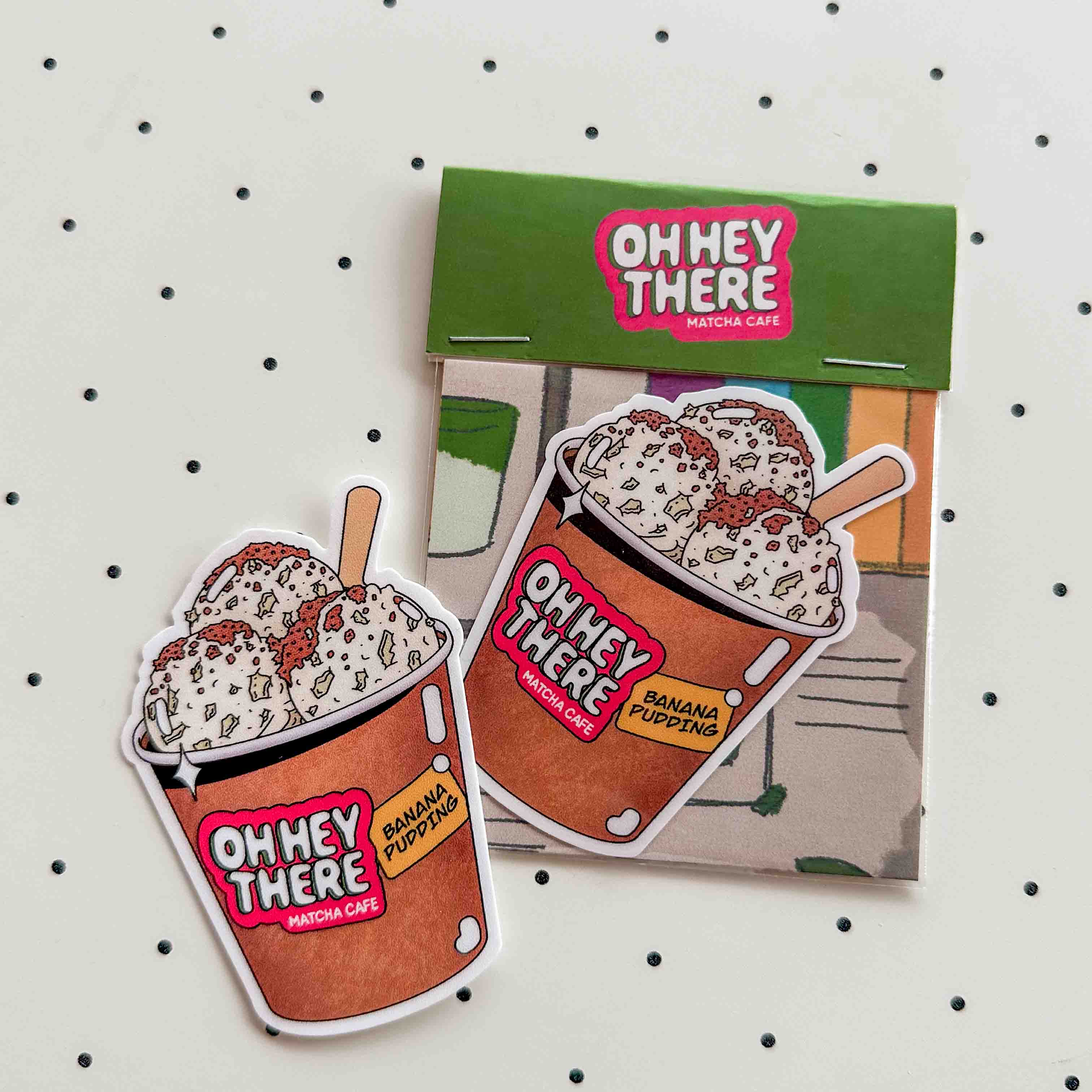 Banana Pudding - Drink Sticker