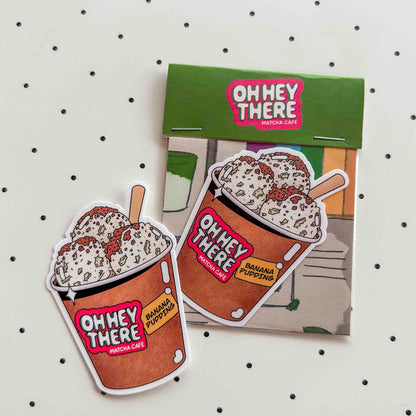 Banana Pudding - Drink Sticker