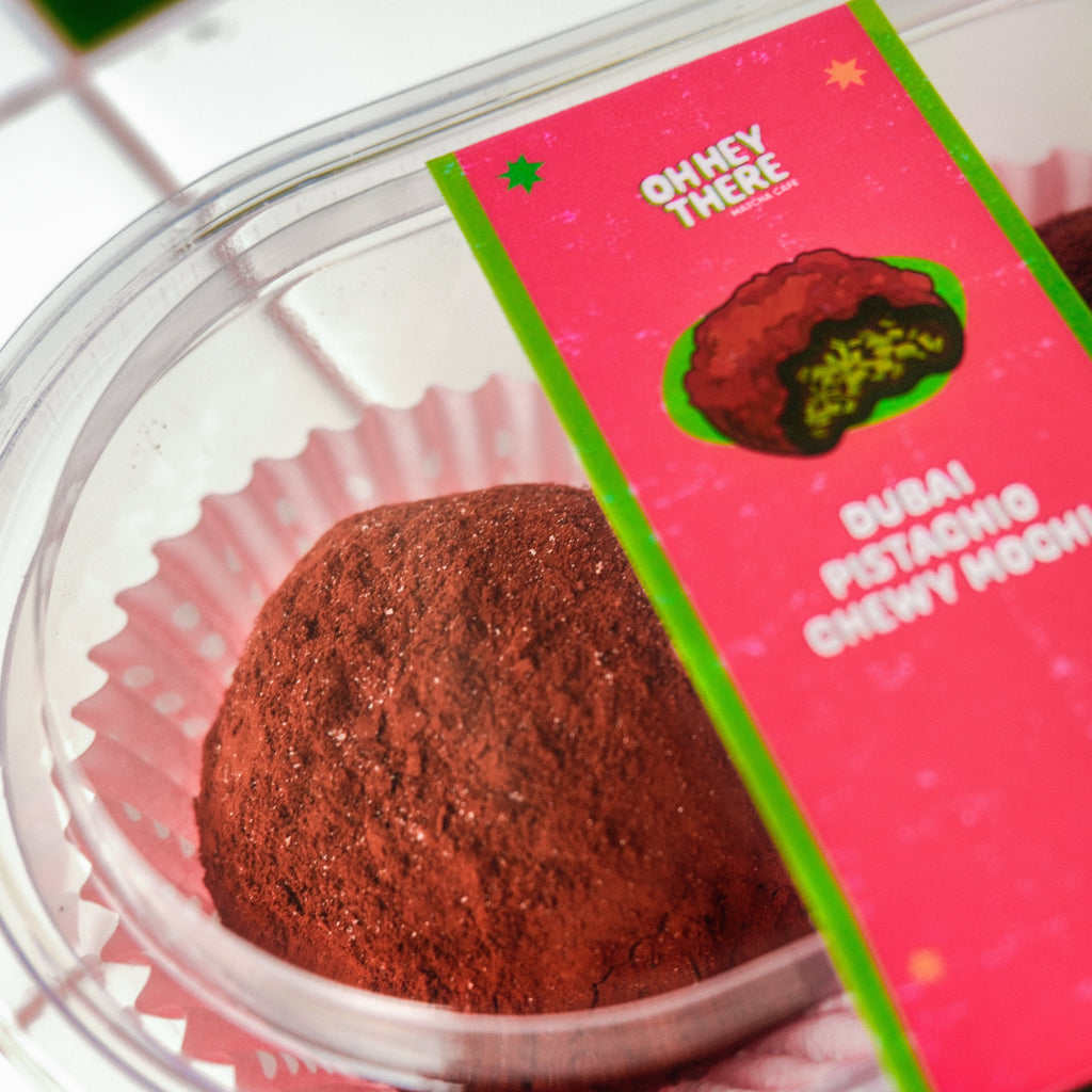 Dubai Pistachio Chewy Mochi